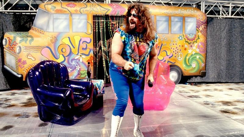 Mick Foley's alter-ego, Dude Love.
